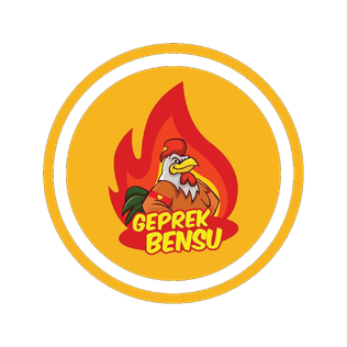 Logo Geprek Bensu Rangkasbitung